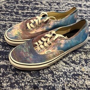 Vans x MoMa sneakers. Claude Monet model.